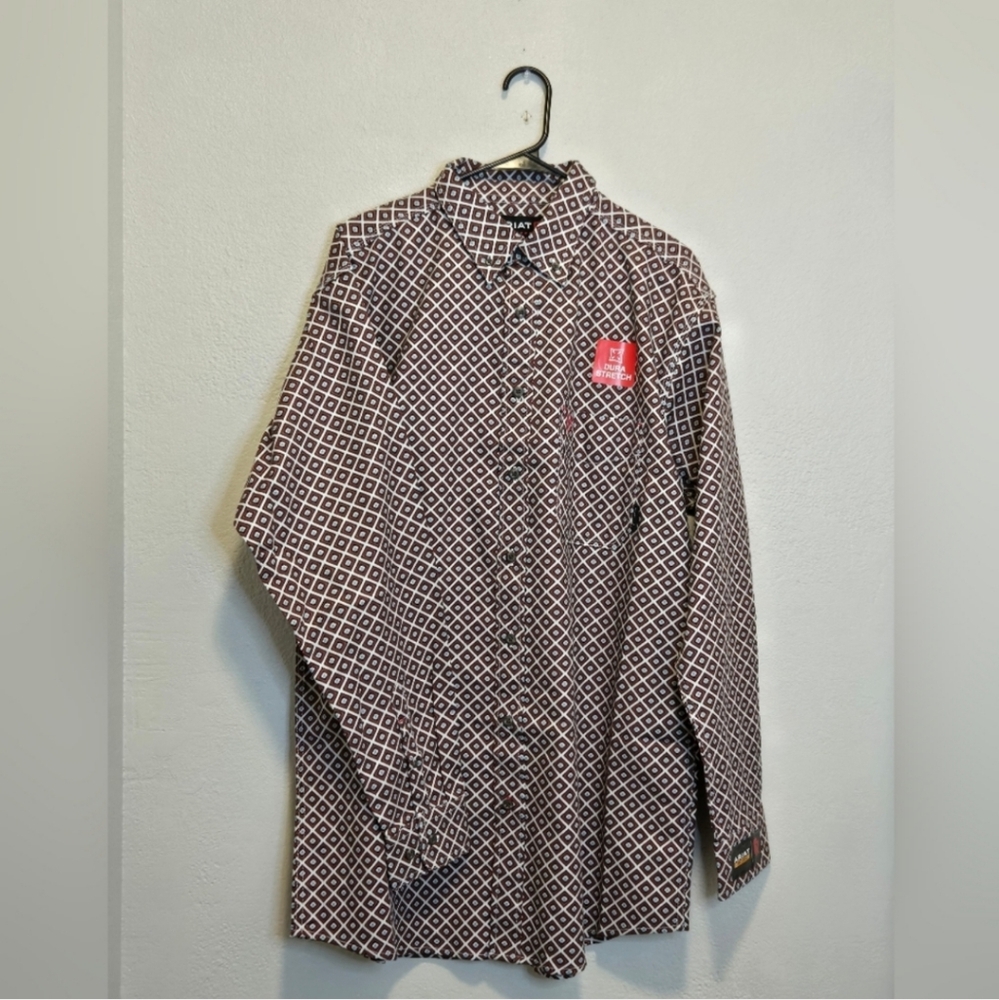 Airat Work Button Down Shirt New